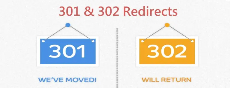 301 and 302 Redirect. Difference between 301 and 302 redirects in SEO