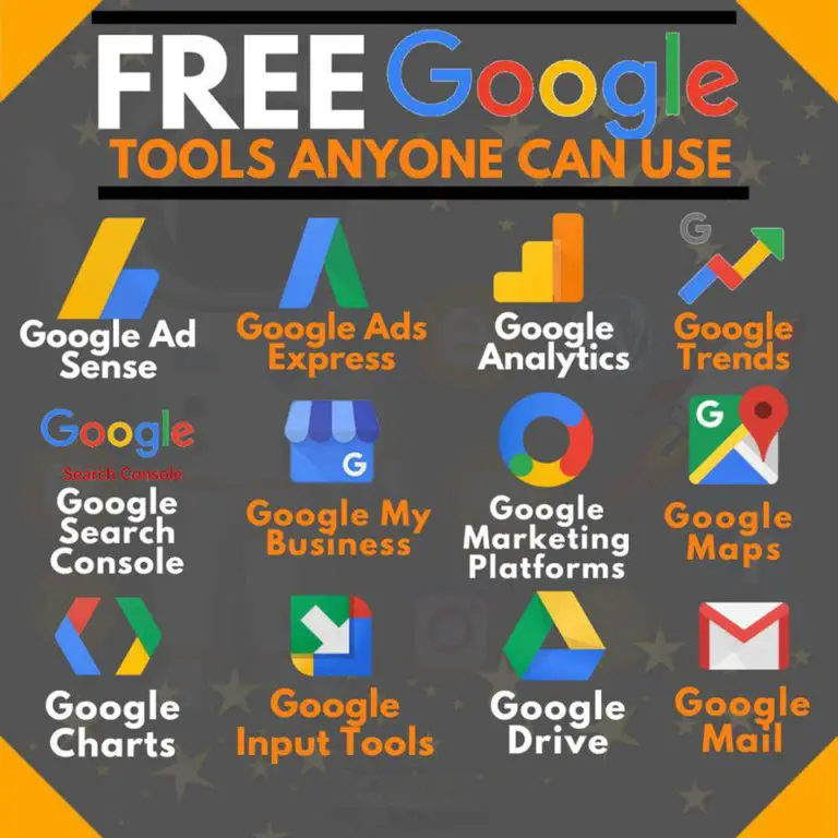 Free google tools ; 12 Top Google Free Tools for Business