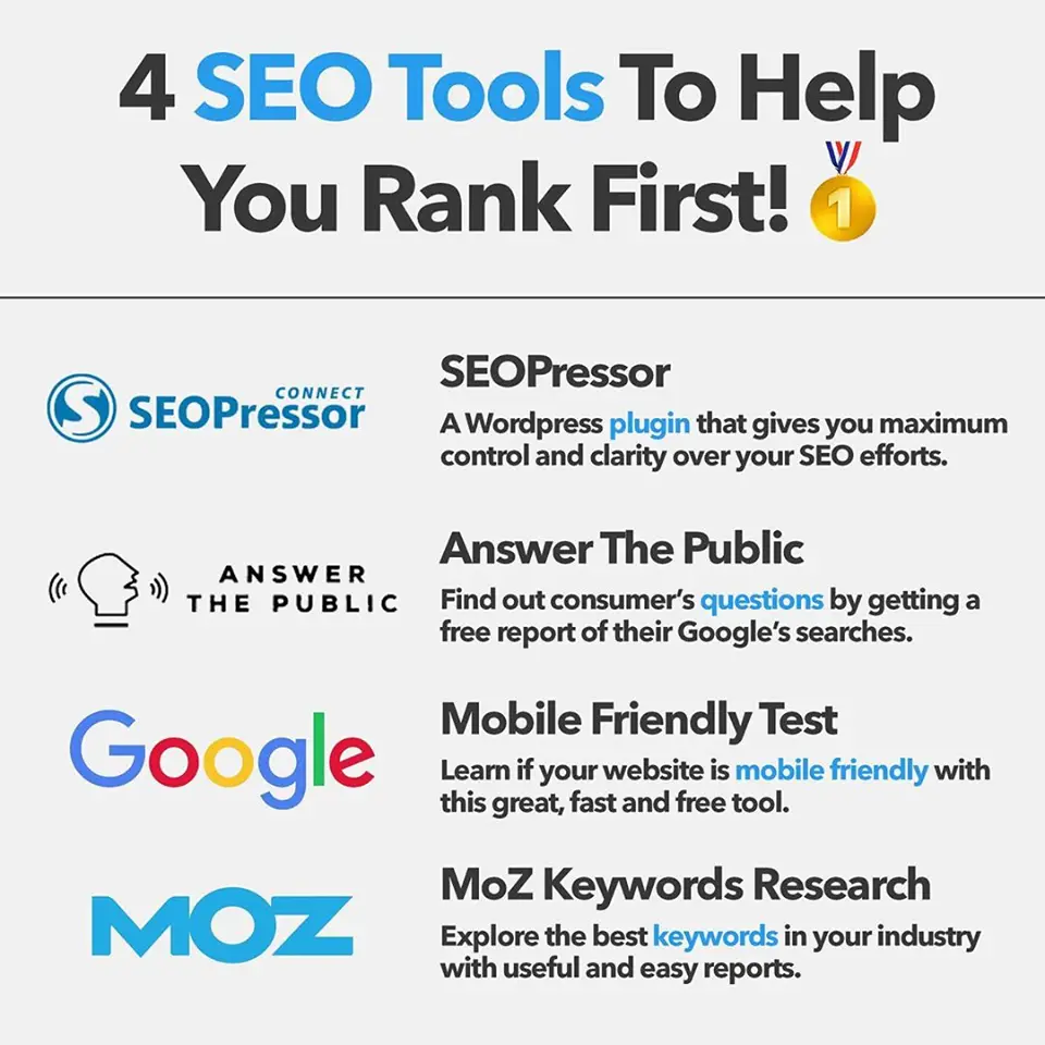 SEO Tools for Website Ranking