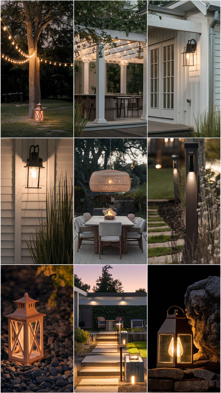 Outdoor Lighting Ideas to Enhance Your Backyard