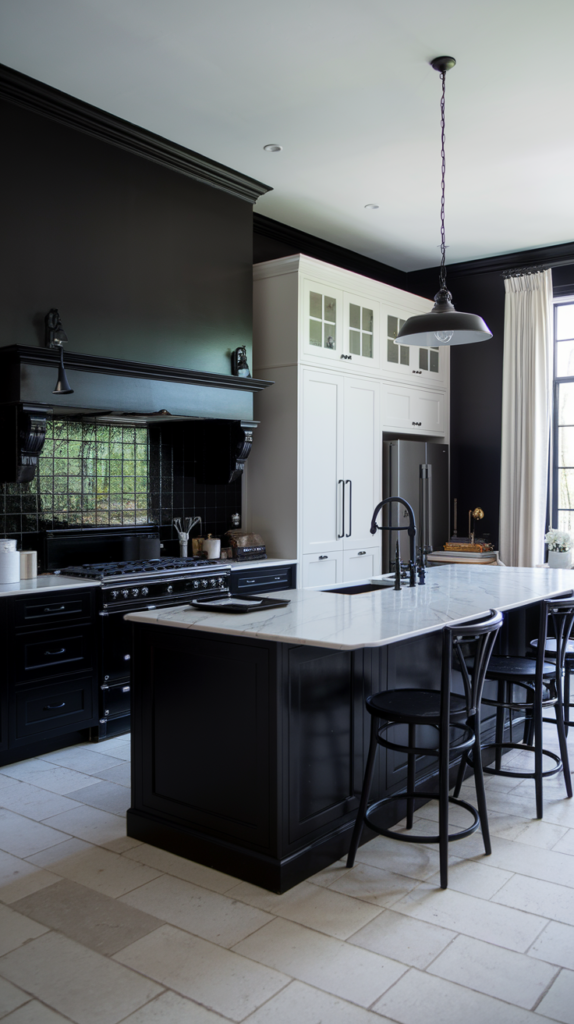 Bold Black Kitchen Ideas for a Sophisticated Space