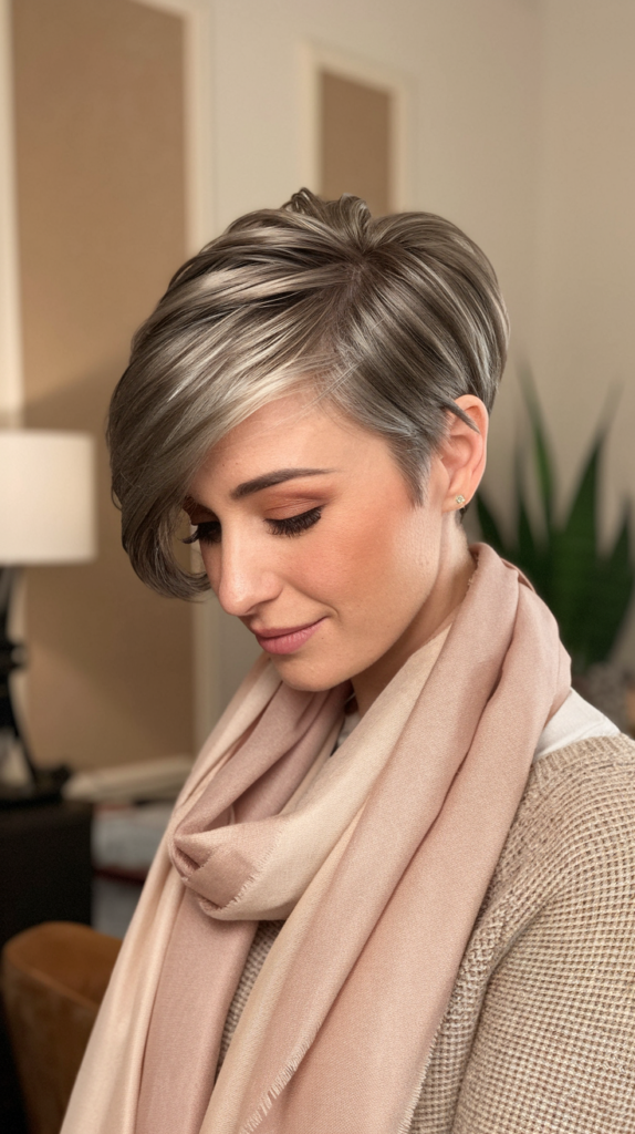 Chic Short Hairstyles for Women Over 50